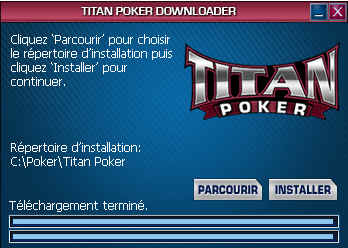 Installer Titan Poker